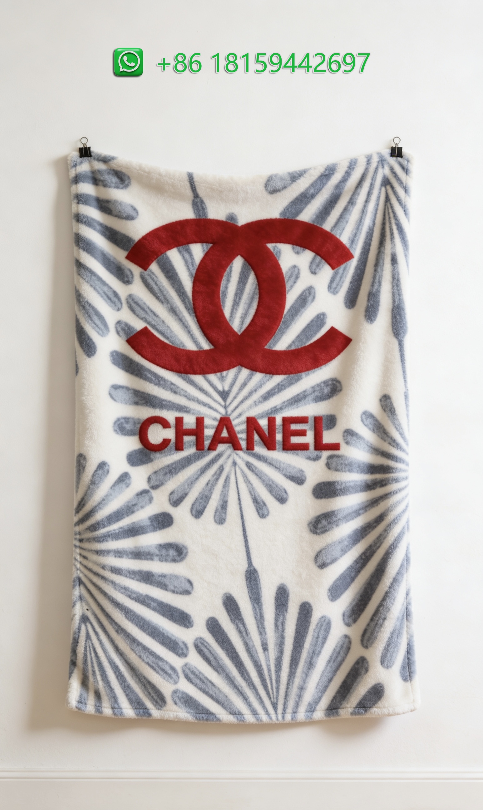 Chanel Throw Blankets